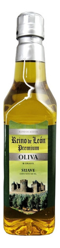 Aceite De Oliva Suave Reino De León X500 Cc Unidad 
