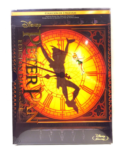 Disney Bluray Peter Pan + Peter Pan Regreso A Nunca Jamás