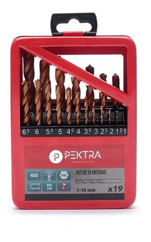 Kit De Mechas Rapido Juego 19 Piezas Set Pektra             