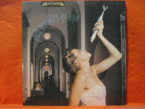 Lp Disco De Vinil Helloween Pink Bubbles Go Ape