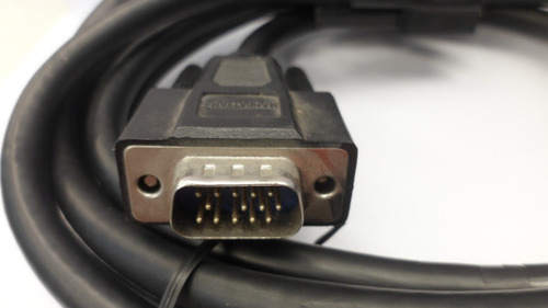 Cable Vga Macho 3 Mts Negro Macho Hembra Reforzado Dz5523