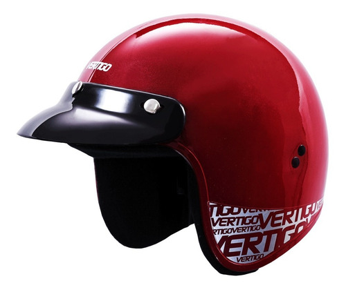 Imagen 2 de 6 de Vértigo Pack X 10 Casco Moto Abierto V10.