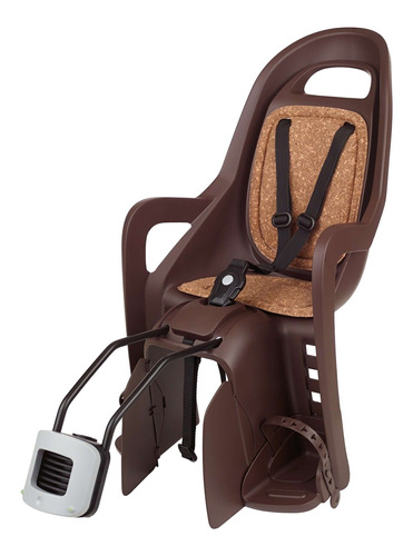 Silla Para Bici Groovy Ff Al Cuadro 9 A 22 Kg Eco Marron