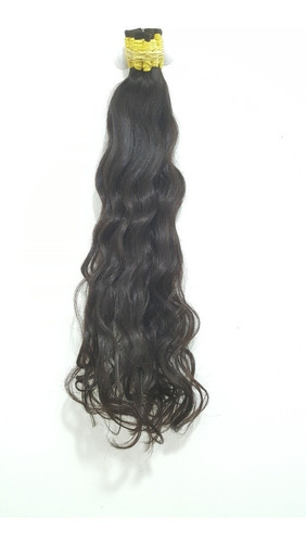 Cabelo Humano Leves Ondas De 65cm 50 Gr, Pontas Cheias.