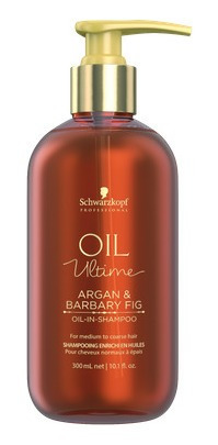Imagen 1 de 1 de Schw Oil Ultime Argan&barbary Fig Shampoo Con Aceites 300ml