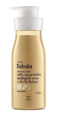 Hidratante Corporal Tododia X 400ml Natura Macadamia