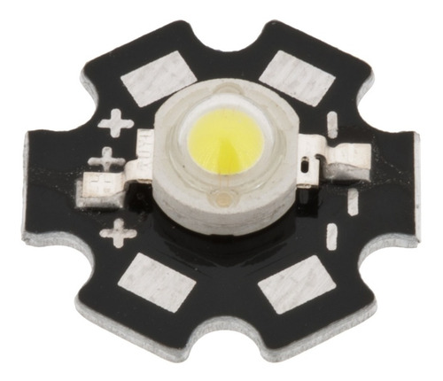 Imagen 2 de 5 de 10 Leds 3w Estrella Alta Potencia Pcb Todos Los Colores
