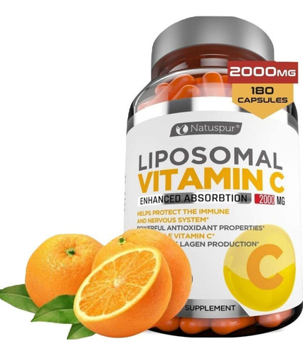 Liposomal Vitamina C Natuspur 2000 Mg 