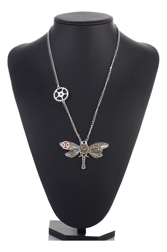 Collar Colgante En Forma De Pluma Los 7x4.5cm