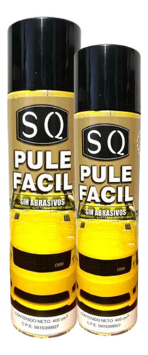 Pule Fácil Pulitura En Spray Sq Cera Protectora 400ml