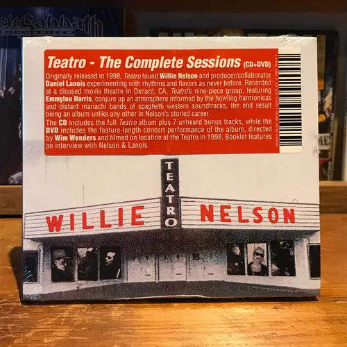 Willie Nelson Teatro The Complete Sessions Cd Dvd