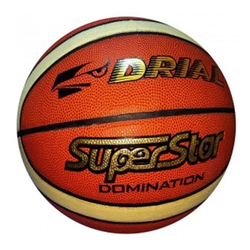 Pelota de Basketball SUPER K Profesional de CUERO importada