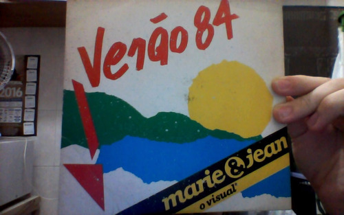 Marie & Jean O Visual Compacto Simples Vinil Verão 84