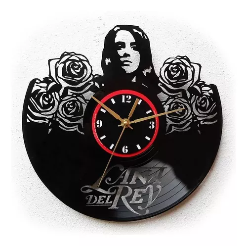 Reloj De Disco Vinilo Vinil Acetato Lp Lana Del Rey