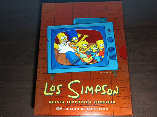Los Simpsons Temporada 5 Dvd Completa De Colección (: (Usado)