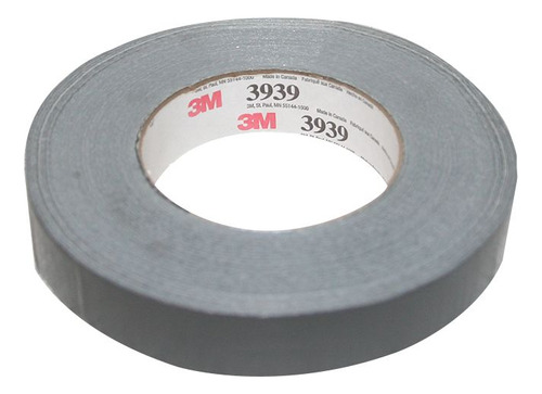 Cinta De Ductos 3m 3939 (tirro Plomo), 24mm X 54,8m