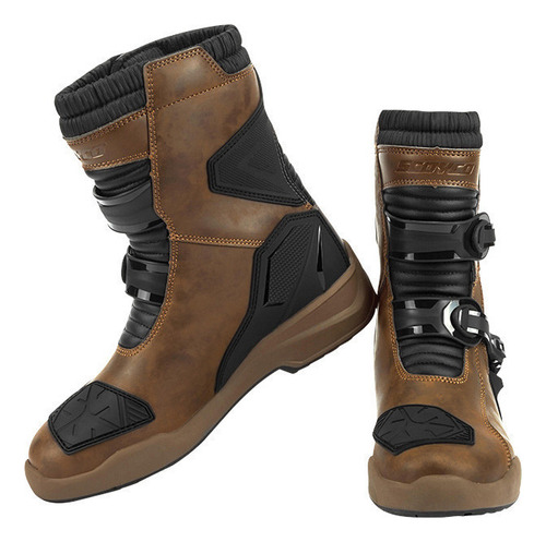 Botas De Motocross, Zapatos Portátiles Impermeables Para Tod