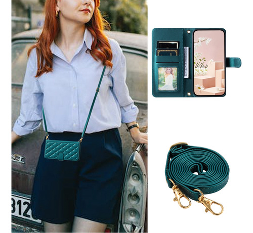 J0k Funda De Teléfono Tipo Cartera Para Oppo A78 A58 A79