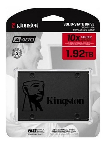 Disco Duro Solido Ssd Kingston 1.92tb A400 2tb Zonaportatil