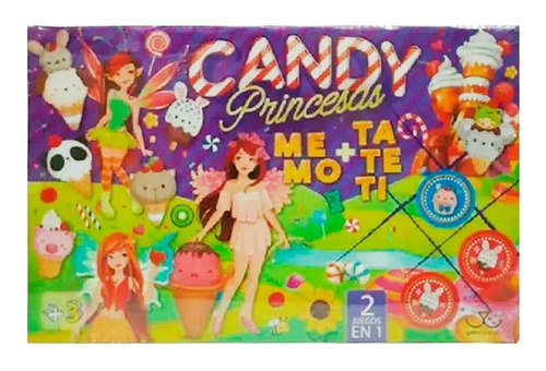 Juego De Mesa Candy Princesas - Gato Garabato