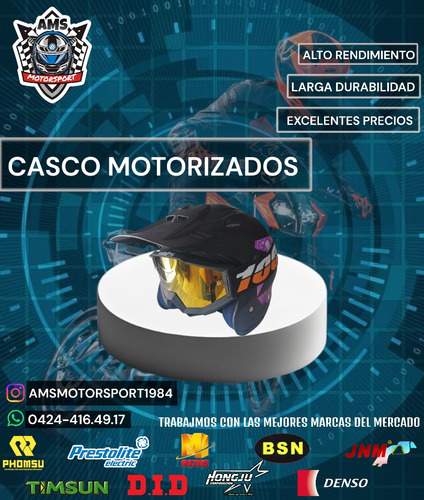 Cascos Motorizados 