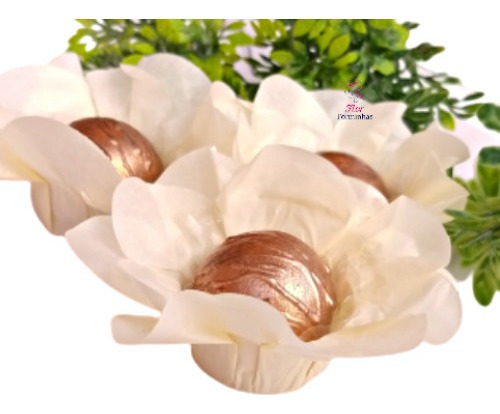 100 Forminhas Para Doces Em Papel Seda + Tapetinhos F012