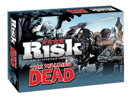 Juego De Mesa Usaopoly Risk The Walking Dead Edic Especial