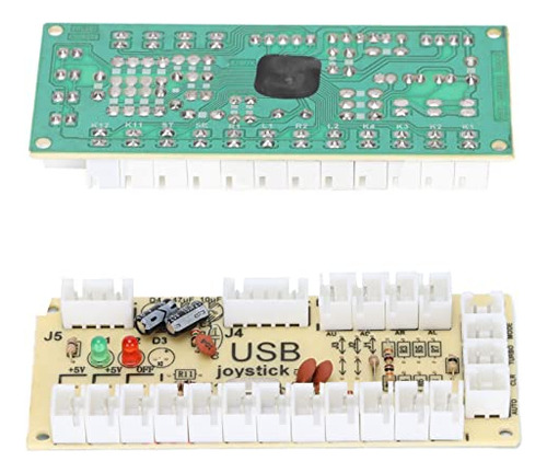 Pack Controlador Usb Encoder Cero Retardo Para Pc Y Mame