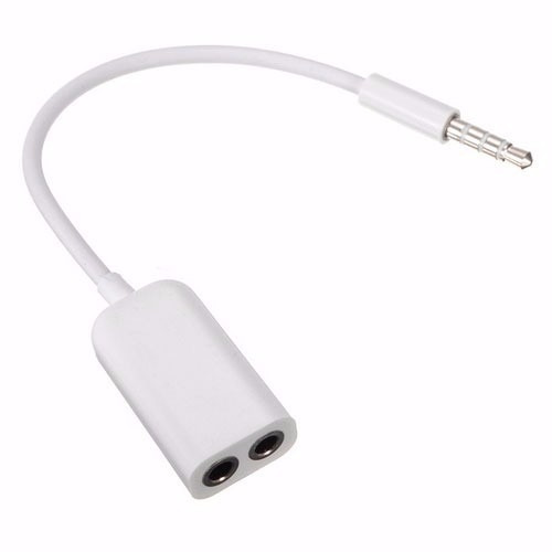 Adaptador Audio P2 Duplo Femea Fone De Ouvido Duplicador