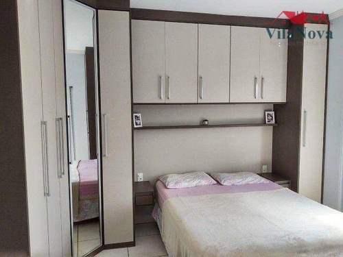 Imagem 5 de 12 de Apartamento Com 3 Dormitórios À Venda, 84 M² Por R$ 405.000 - Jardim Regente - Indaiatuba/sp - Ap2808