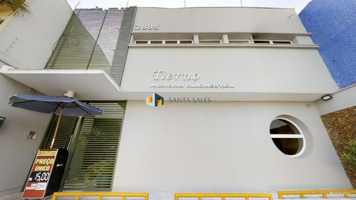 Imagem 5 de 15 de Ampla E Maravilhosa Casa Comercial De 374m2,02 Andares Na Av. Indianopólis - Ss55878