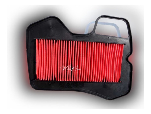 Filtro Aire Para Moto Wave 110 Color Rojo 