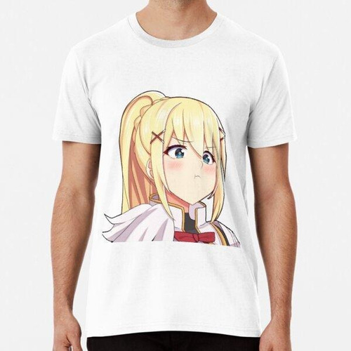 Remera Darkness Pouting - Konosuba Algodon Premium