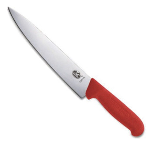Cuchillo Chef Victorinox® Mango De Fibrox, Colores 25cm Color Rojo