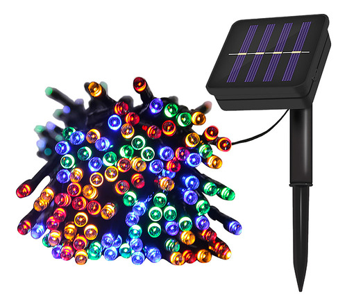 Guirnalda De Luces Solares W Para Exteriores: Iluminación Ul