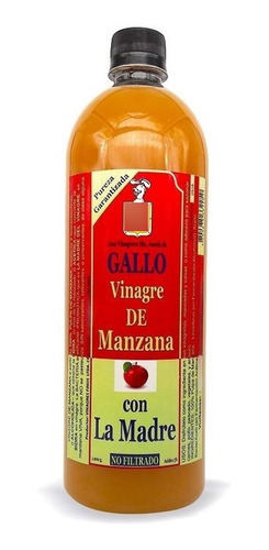 Vinagre Gallo Cidra Manzana Organico Con - mL a $45