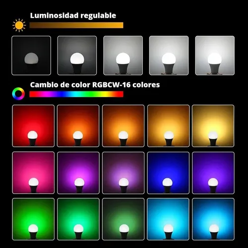 De Foco Wifi Inteligente Rgbcw 9w Para Homekit Alexa