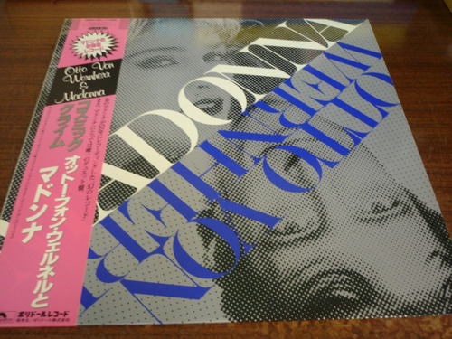 Madonna Otto Von Wernherr Cosmic Climb Vinilo Japones C/ Obi