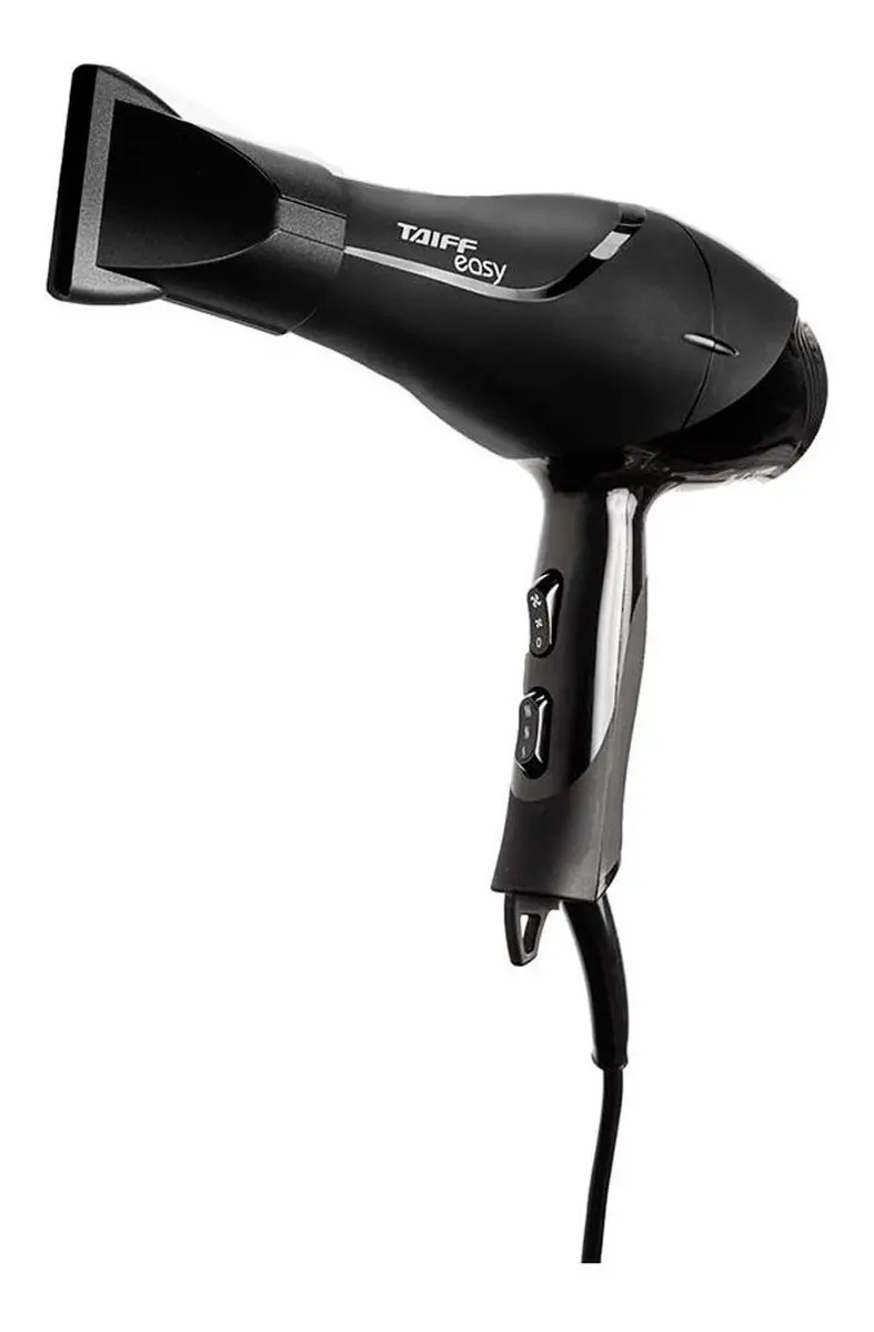 Secador De Cabelos Motor Ac Profissional Easy 1700w Taiff Preto