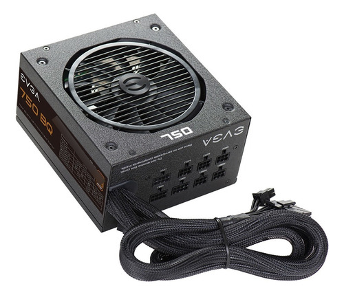 Fuente De Poder Evga Bq Series: 750w, 80 Plus Bronze