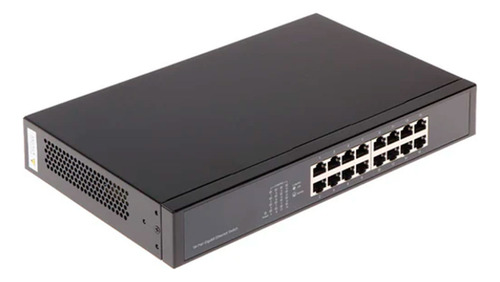 Switch Dahua Pfs3016-16gt 16 Puertos Rj45 1000mbps 12 Vcc