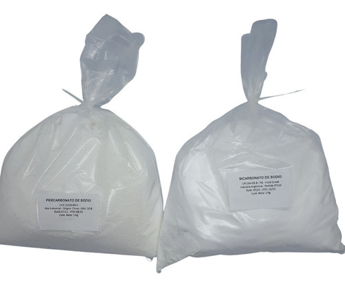 Imagen 1 de 2 de Combo Blanquea Y Sanitiza 5 Kg C/u Quimicaxquimicos