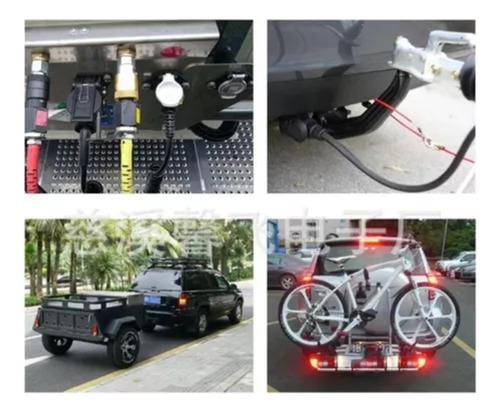 Extensor Carro Arrastre Enchufe Extensor Eléctrico Remolque