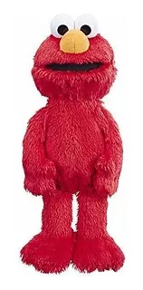 Figura De Peluche Elmo Plaza Sesamo, Habla Ingles Y Español