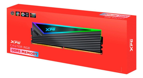 Memoria Ram Ddr5 6000mhz 16gb Adata Caster Rgb