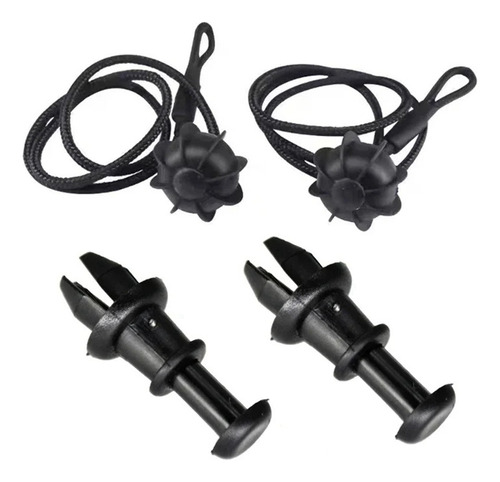 Cubierta Tipo Tonneau Para Estante De Coche Y Paquetería Par