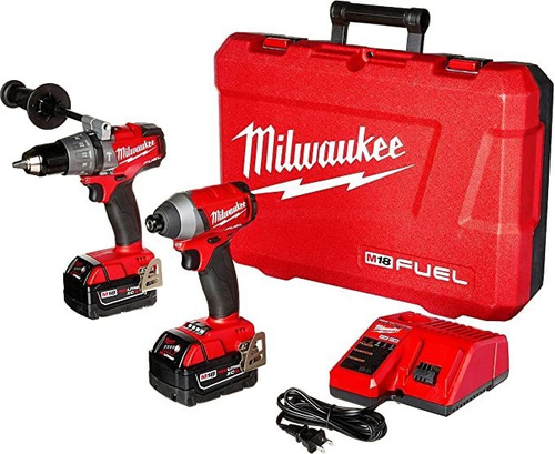 Taladro Martillo Milwaukee Iones De Litio Drill Kit Sin Esc.