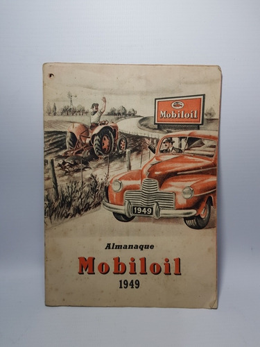 Antiguo Mobiloil Libreta Publicitaria Año 1949 Mag 56446