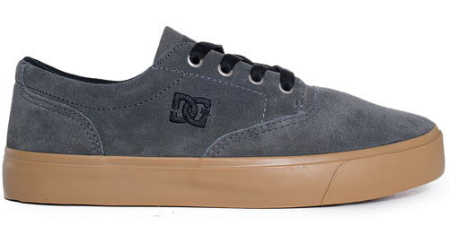 Zapatillas Dc New Flash 2 Sd Hombre Skate Gris