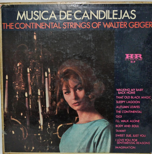 Candilejas - The Continental Strings Of Walter Geiger Lp